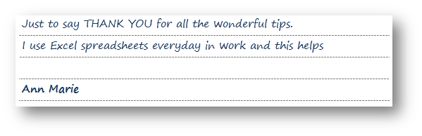 ann marie testimonial