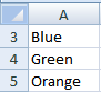 CHOOSE function example