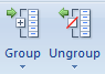 Microsoft Excel Group and Ungroup Data
