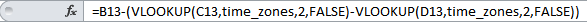 Excel TIME Formula