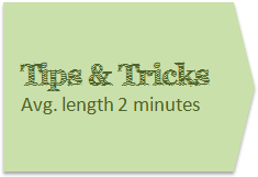 Microsoft Office Tips & Tricks