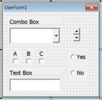 Excel forms