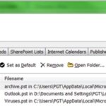 Outlook Account Settings
