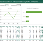 Interactive Excel Web App Dashboard