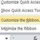 Customize the Ribbon in Excel