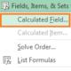 Excel PivotTable Calculated Field