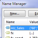 Excel Named Ranges