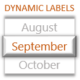 Excel dynamic text labels