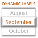 Excel dynamic text labels