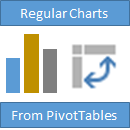 Regular Charts from PivotTables