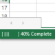 Excel Status Bar