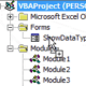 Moving VBA Code and Forms Into PERSONAL.XLSB