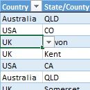 Clearing Downstream Dependent Data Validation Lists