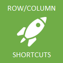 Row/Column Shortcuts