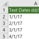 Fix Excel dates formatted as text