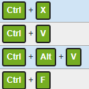 essential excel shortcuts