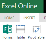 excel online pivottables