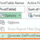 GETPIVOTDATA Function for Power Pivot