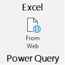 Get Data from the Web with Power Query