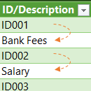 Power Query reference next row