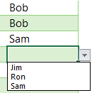 reducing data validation list