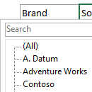 Searchable Drop Down List in Excel