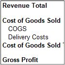 excel pivottable p&L