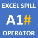 Excel Hash Spill Operator