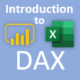 Introduction to DAX