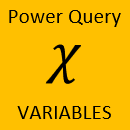 power query variables