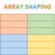 excel shaping arrays