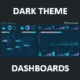 dark theme dashboards