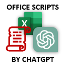 excel office scripts by chatgpt