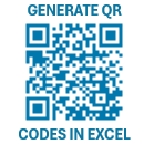 QR Codes in Excel