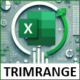 Excel TRIMRANGE Function
