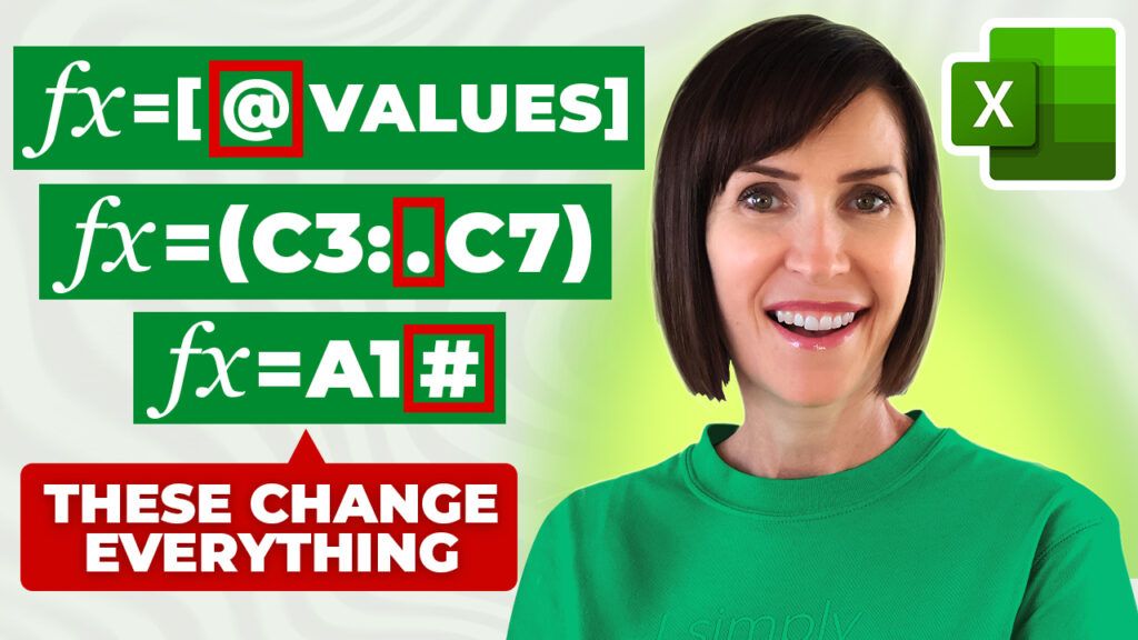 Excel Formula Symbols