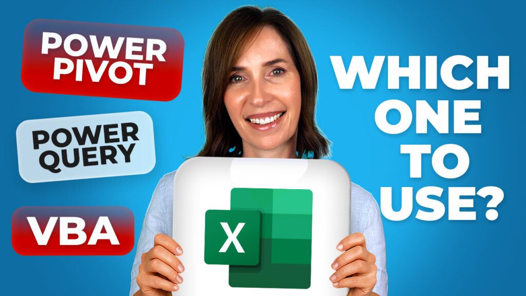 Power Query vs Power Pivot vs VBA