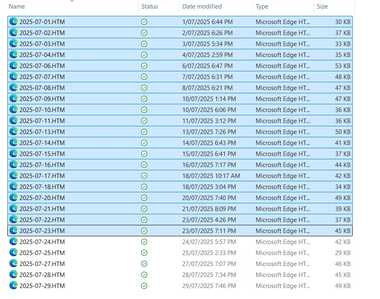 Files List