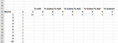 The intended result from the 2 formulas